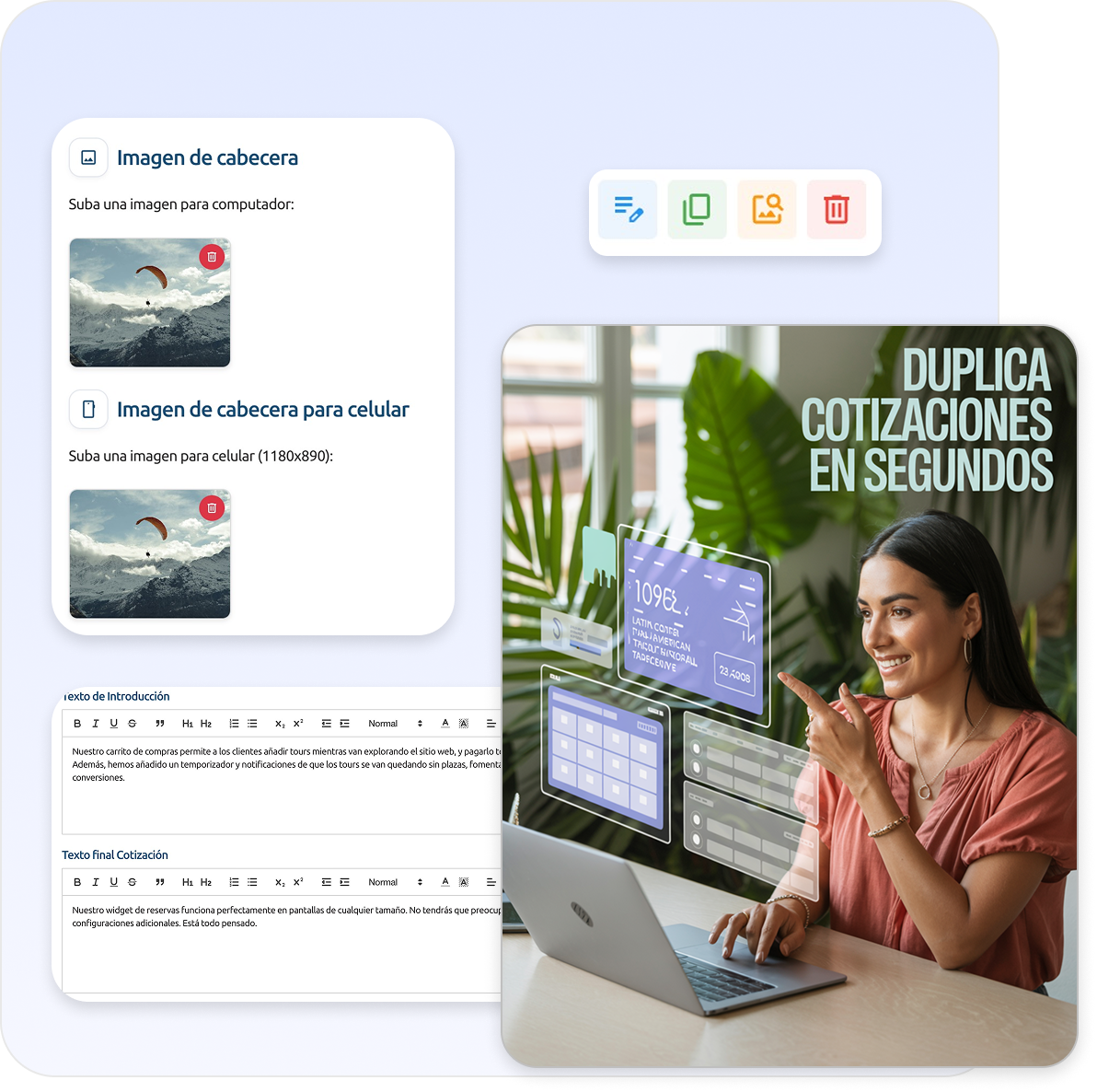 Veja cada passo do cliente